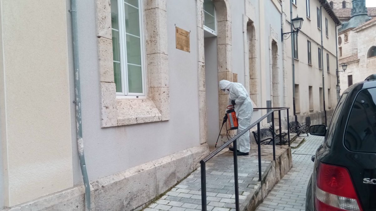 desinfección residencia El Burgo