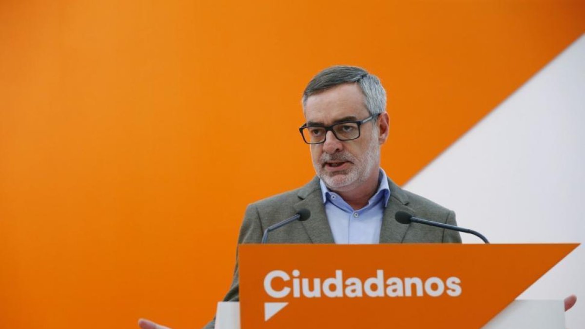 El secretario general de Ciudadanos José Manuel Villegas.-J P GANDUL (EFE)