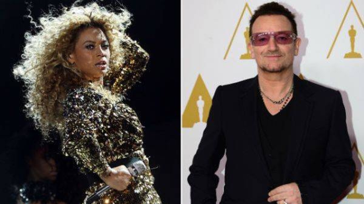 Beyoncé y Bono, o música de tontos y listos, según un estudio estadounidense.-