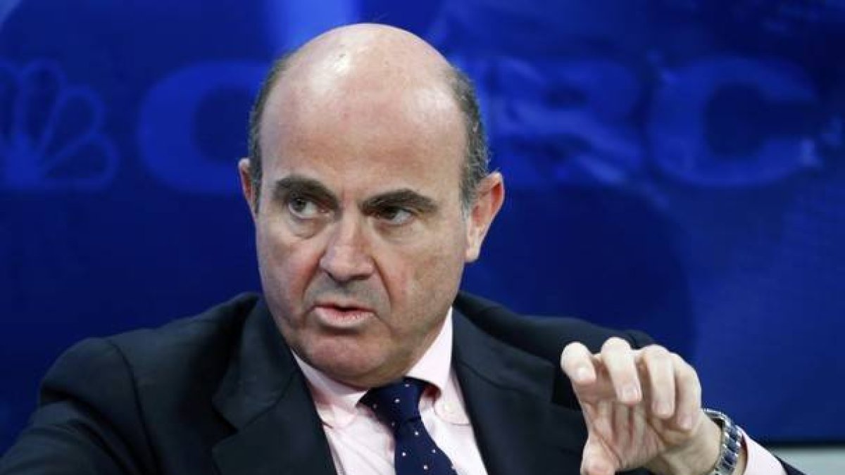 El ministro de Economía, Luis de Guindos.-Foto:   REUTERS / RUBEN SPRICH