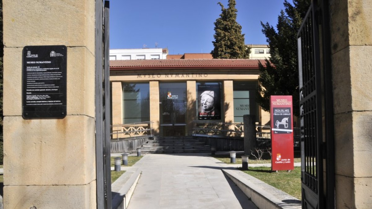 Museo Numantino de Soria, uno de los centros con actividades culturales. HDS