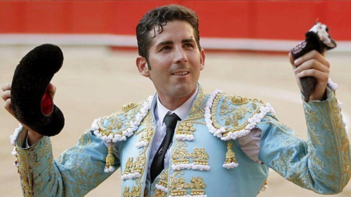 Serafín Marín, en la Monumental en el 2011.-EFE / ANDREU DALMAU
