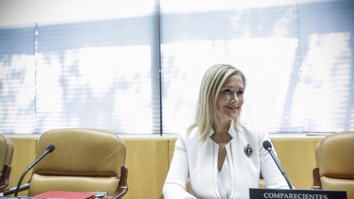 La presidenta regional Cristina Cifuentes.-EMILIO NARANJO