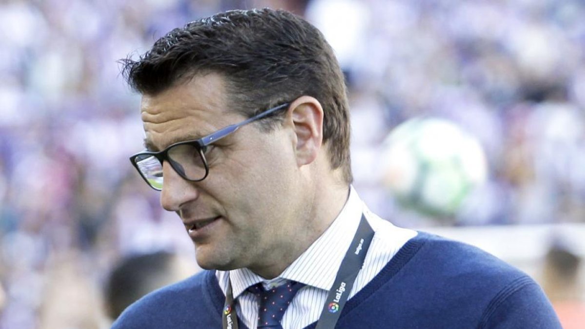 César Palacios ya ha planificado la pretemporada a la espera de la contratación del nuevo entrenador.-Luis Ángel Tejedor