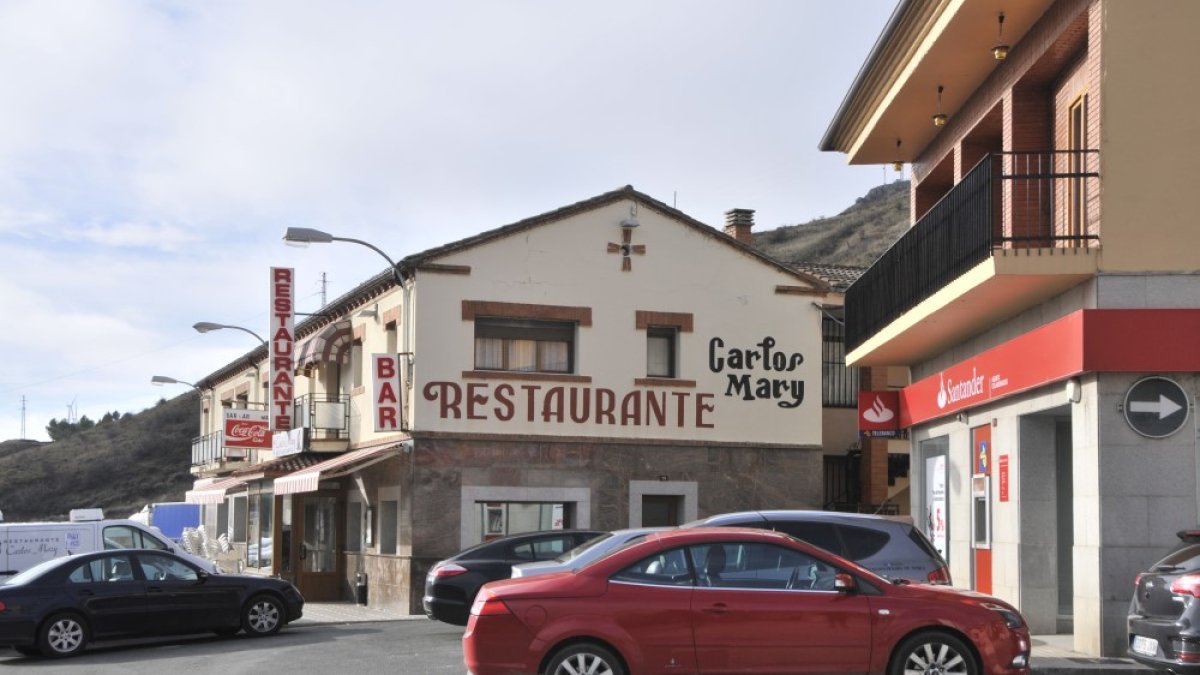 Restaurante Carlos Mary de Medinaceli, destacado por 'El camionero recomienda'. HDS