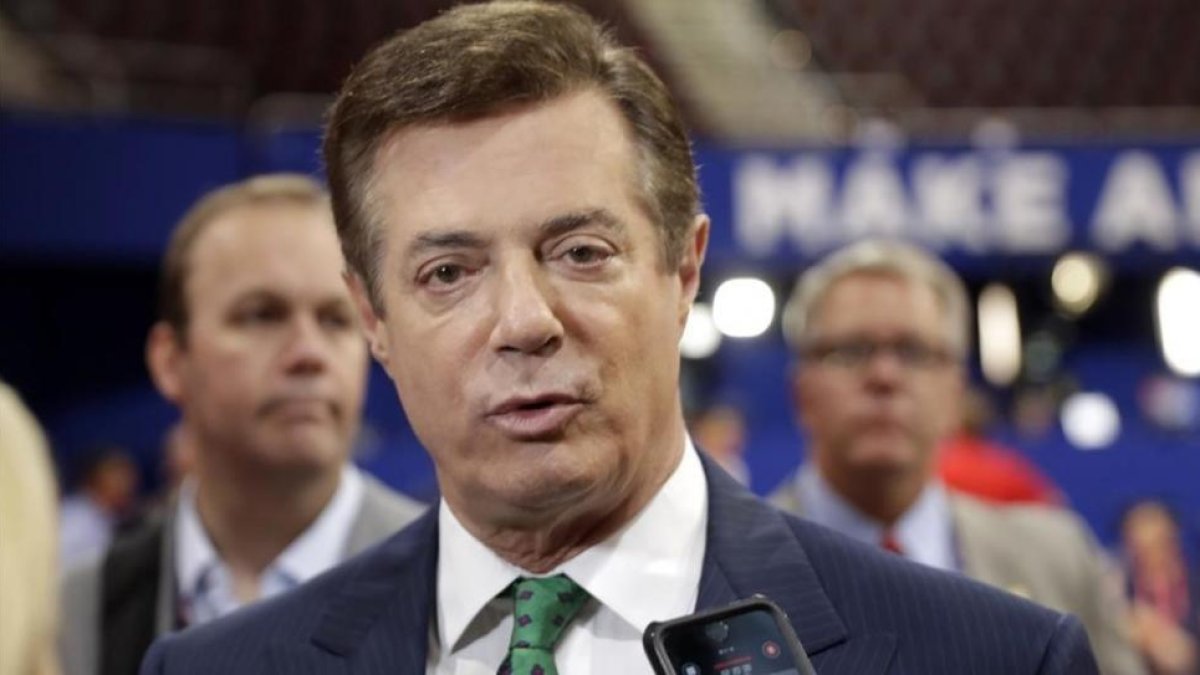 Paul Manafort, durante la Convención Nacional Republicana, el 17 de julio del 2016.-AP