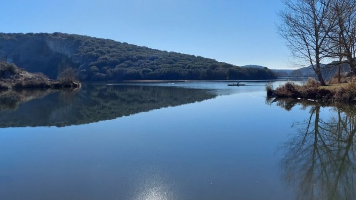 Espectacular imagen del Duero en Soria.-HDS