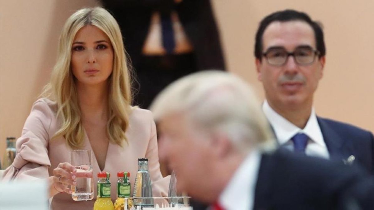 Ivanka Trump, en la sala del plenario del G-20.-SEAN GALLUP / POOL / EFE
