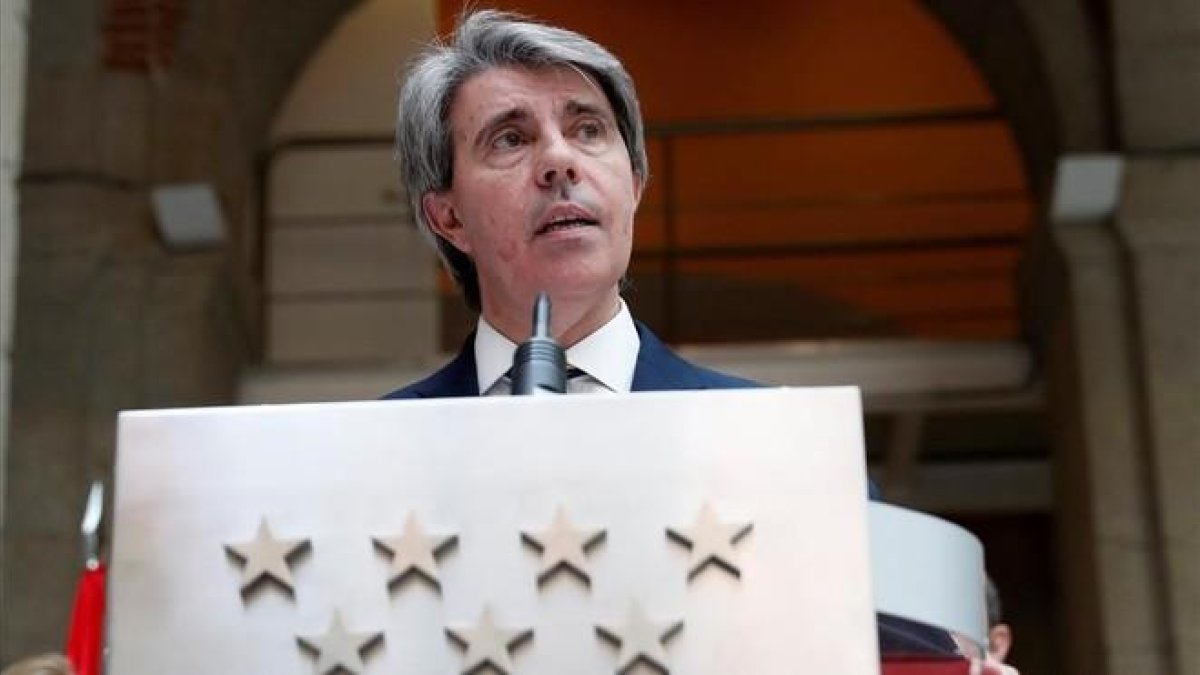 El consejero de Transportes de la Comunidad de Madrid, Angel Garrido.-CHEMA MOYA / EFE