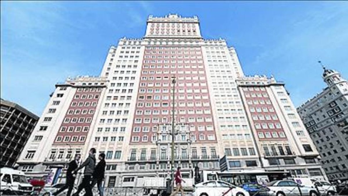 El Edificio España de Madrid.-AFP / GERARD JULIEN