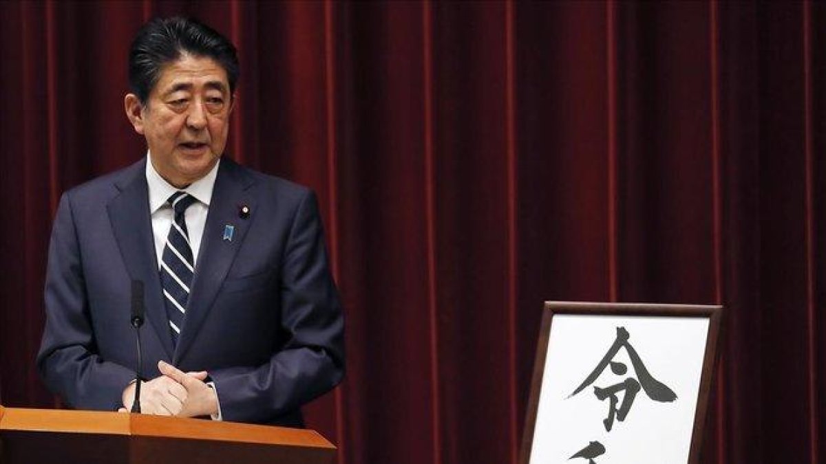 Shinzo Abe, primer ministro de Japón.-