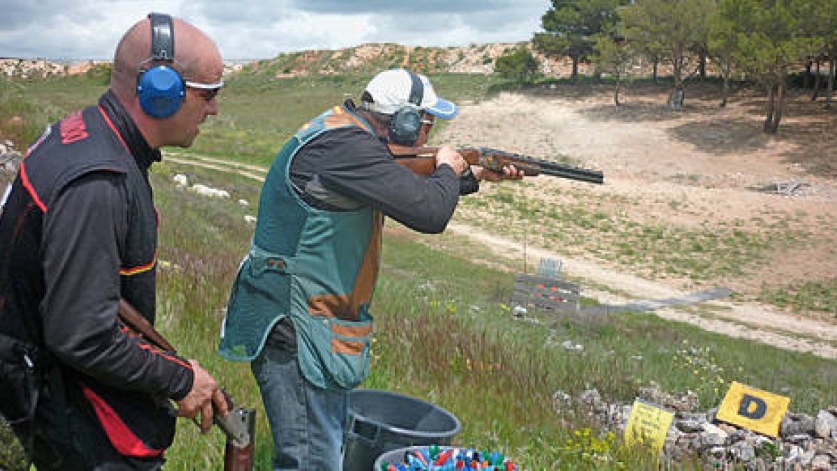 Ayllón y Hernando, los dos sorianos que participaron en el Nacional. / Delegación Soriana de Caza-