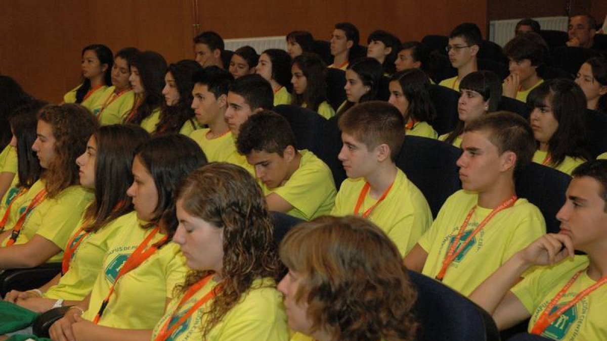 Alumnos participantes en el campus científico del año pasado. JUNTA-