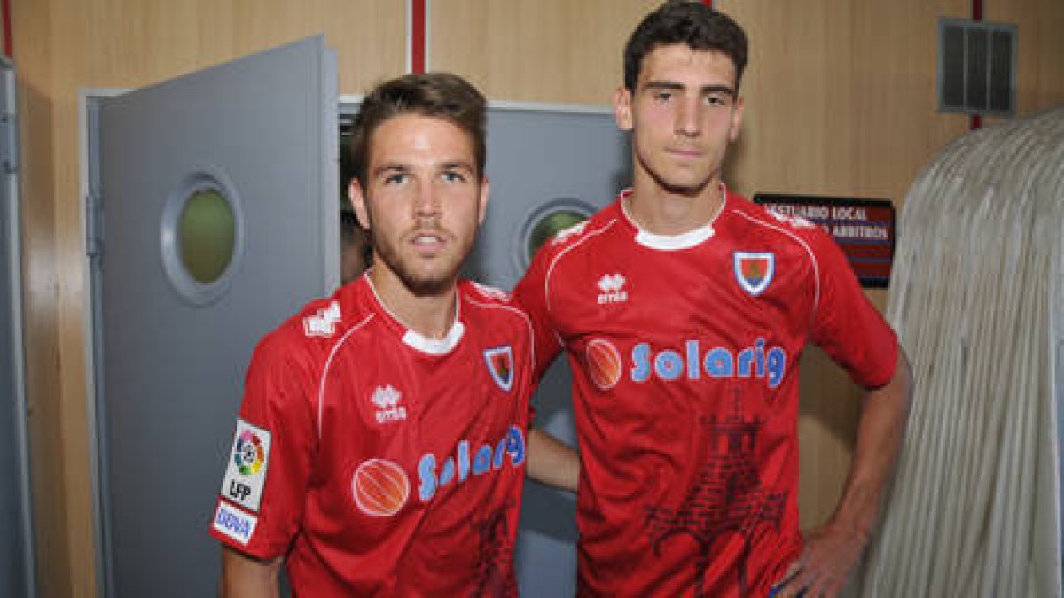 Vinuesa y Calvo son los últimos canteranos en debutar con el primer equipo rojillo. / Valentín Guisande-
