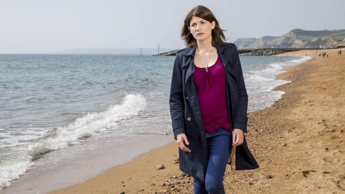 Jodie Whittaker, en una escena de la serie 'Broadchurch'.-KUDOS FILM AND TELEVISION