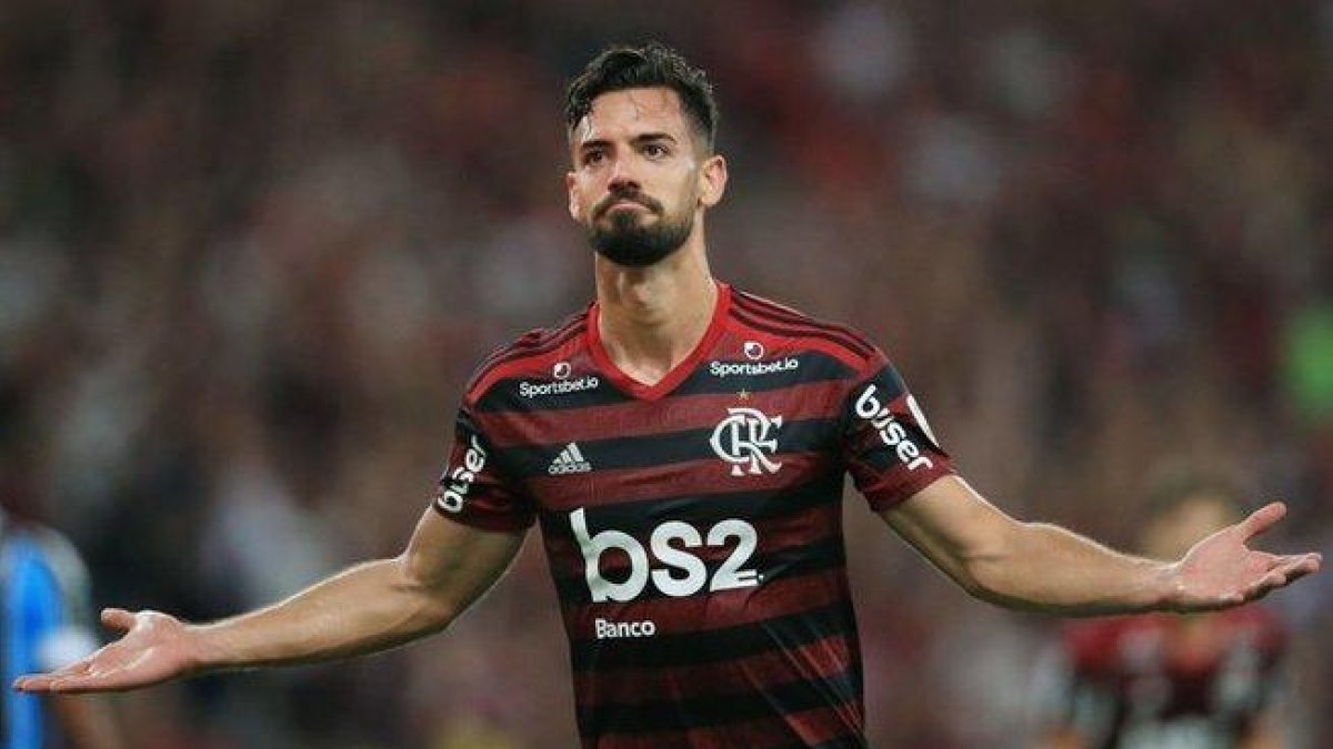 Pablo Marín, durante el partido de semifinales de la Copa Libertadores.-TWITTER