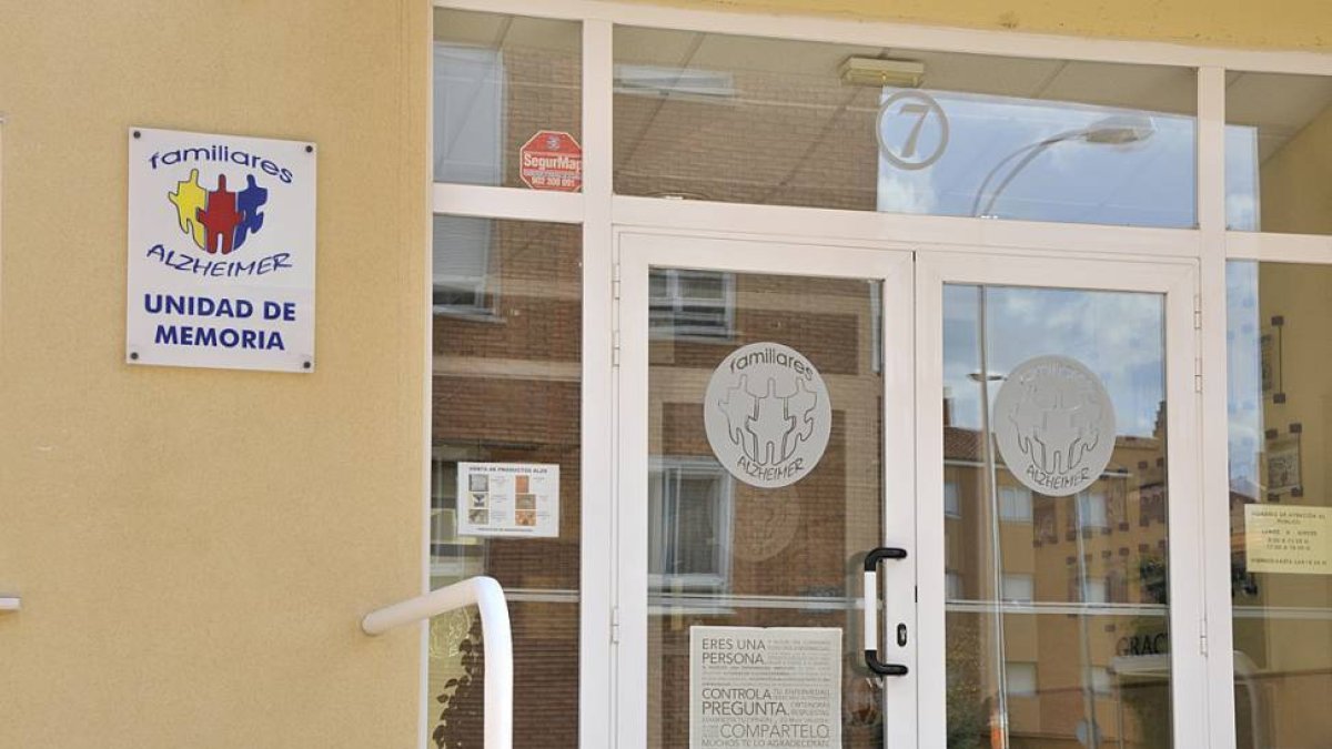 Instalaciones de la Asociación de Alzheimer en la capital soriana.-VALENTÍN GUISANDE