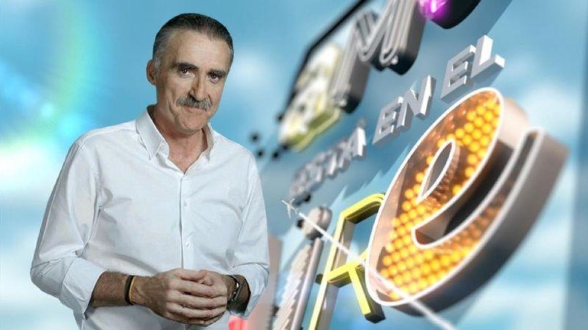 Juan y Medio, presentador del frustrado programa de A-3 'El amor está en el aire'.-