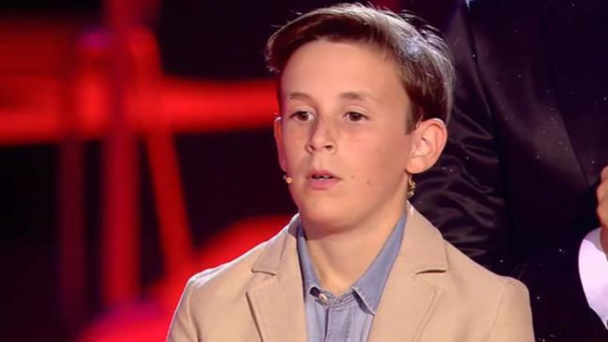 José María, ganador de la segunda edición de 'La voz kids'.-MEDIASET