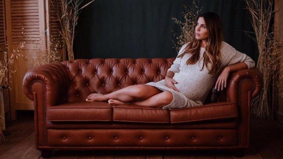 Melissa Jiménez, embarazada de su tercer hijo.-INSTAGRAM