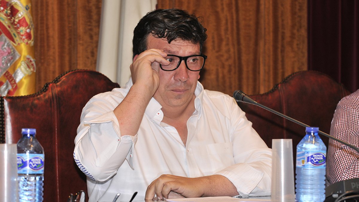 Jesús Cedazo, alcalde de Almazán.-HDS