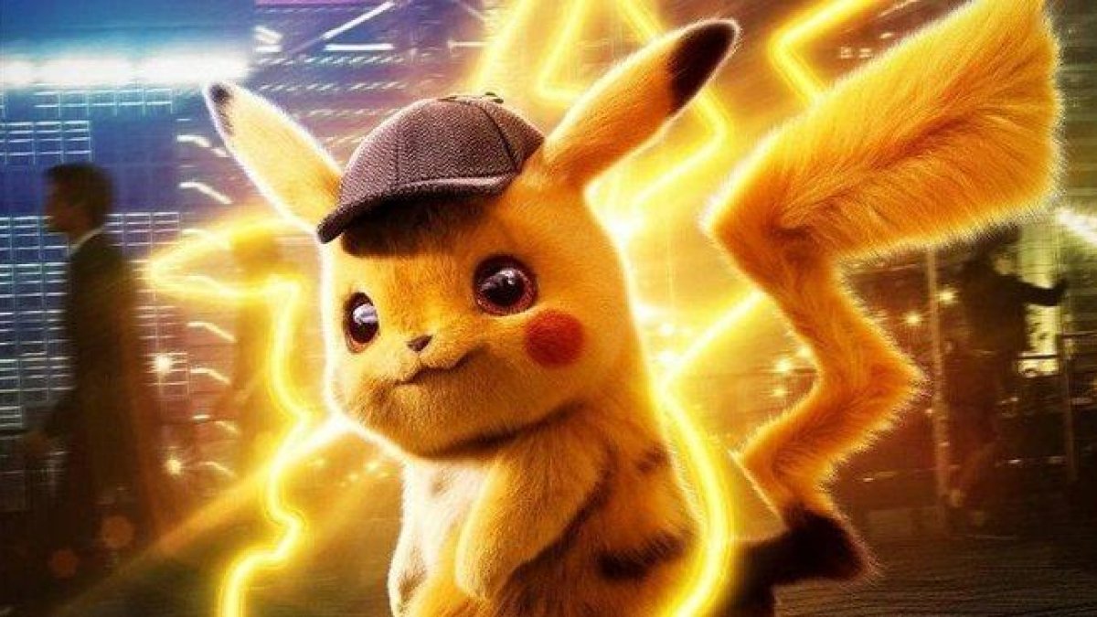 Imagen promocional de la película Detective Pikachu.-