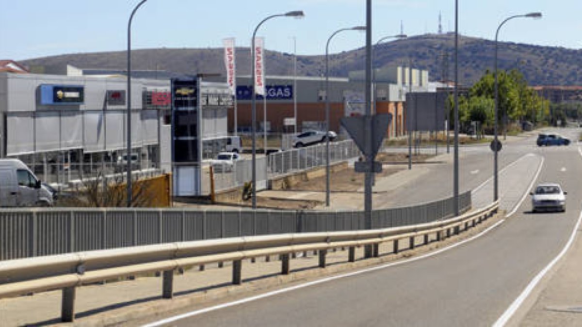 Detalle del polígono industrial Las Casas. / VALENTÍN GUISANDE-