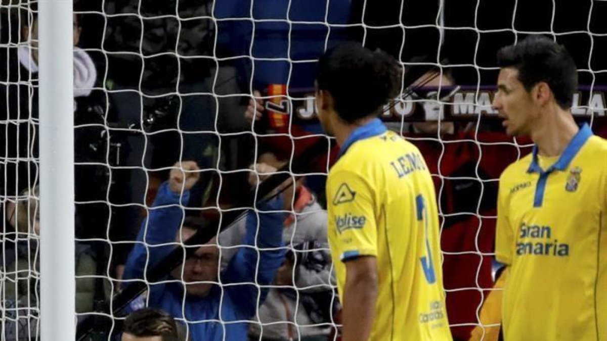 Cristiano después de marcar el 2-3 de penalti.-EFE