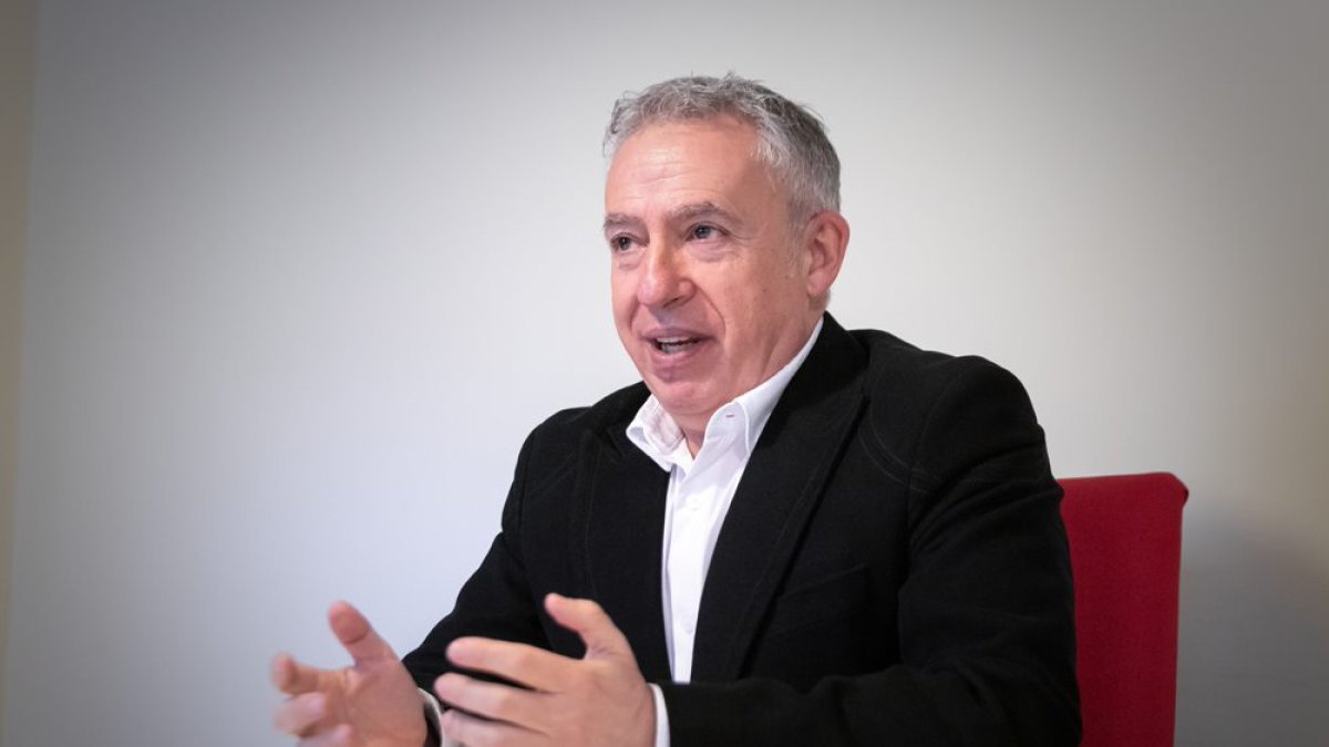 Ángel Ceña, secretario de Soria Ya. GONZALO MONTESEGURO