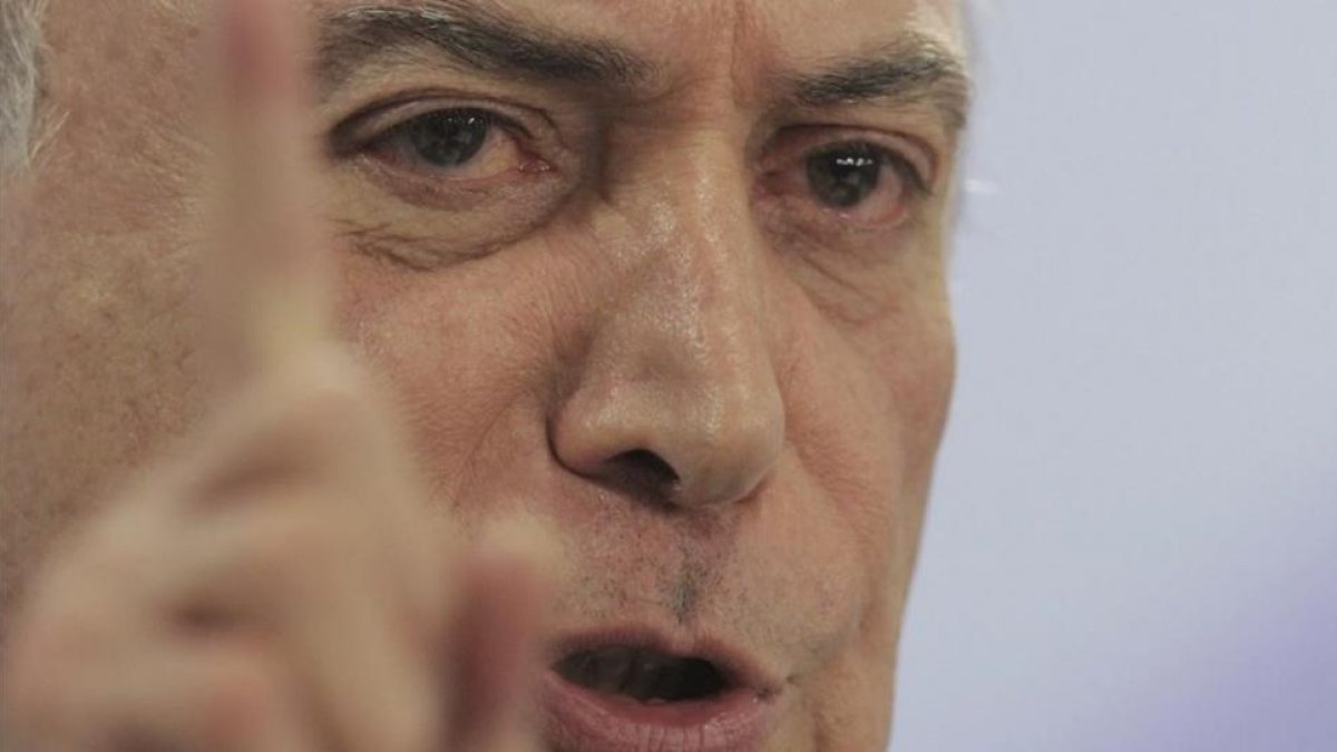 El presidente de Brasil, Michel Temer.-AP / ERALDO PERES