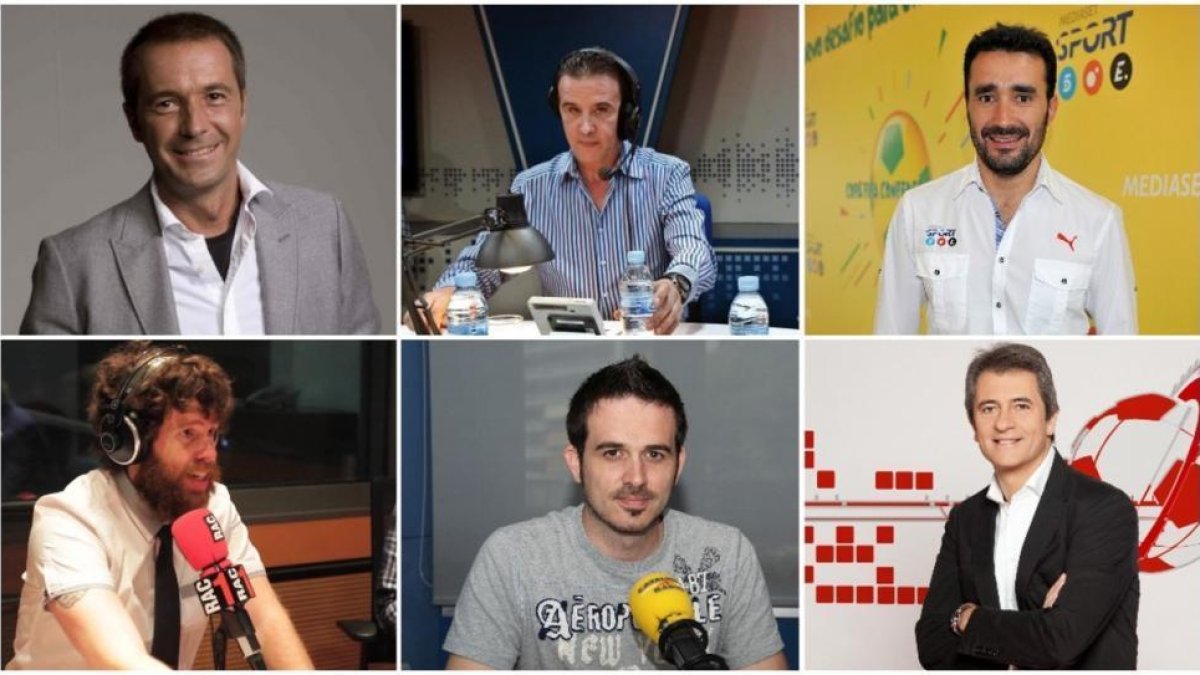 Manu Carreño, José Ramón de la Morena, Juanma Castaño, Dani Senabre, Francesc Garriga y Manolo Lama.-