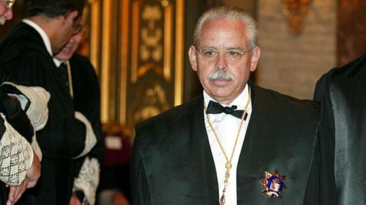 Luis Navajas, Fiscal General del Estado en funciones, en una imagen del 2003.-JUAN MANUEL PRATS