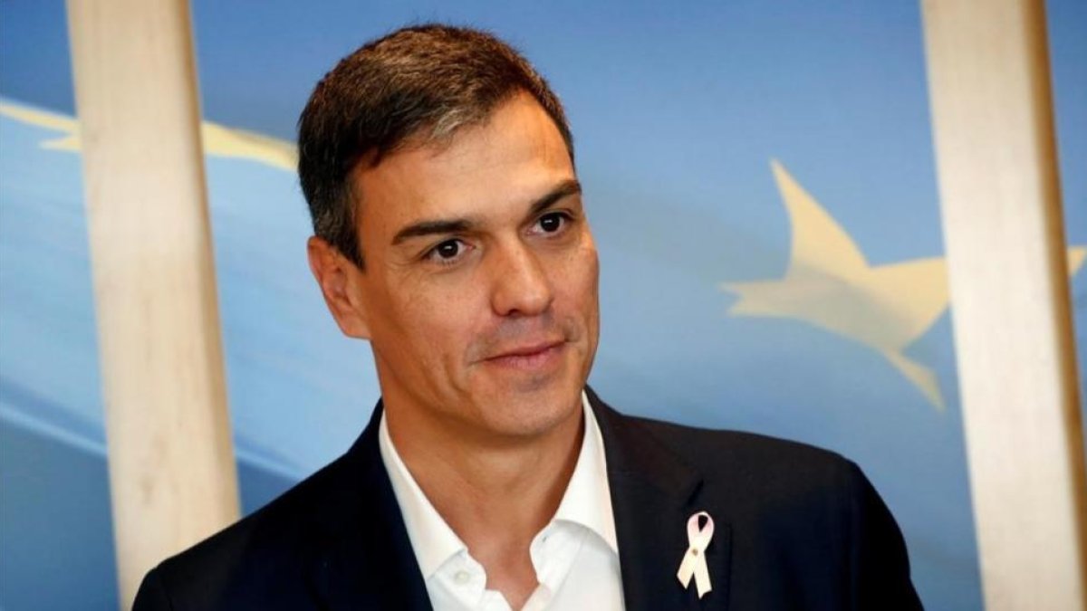 Pedro Sánchez, el pasado jueves en Bruselas.-REUTERS