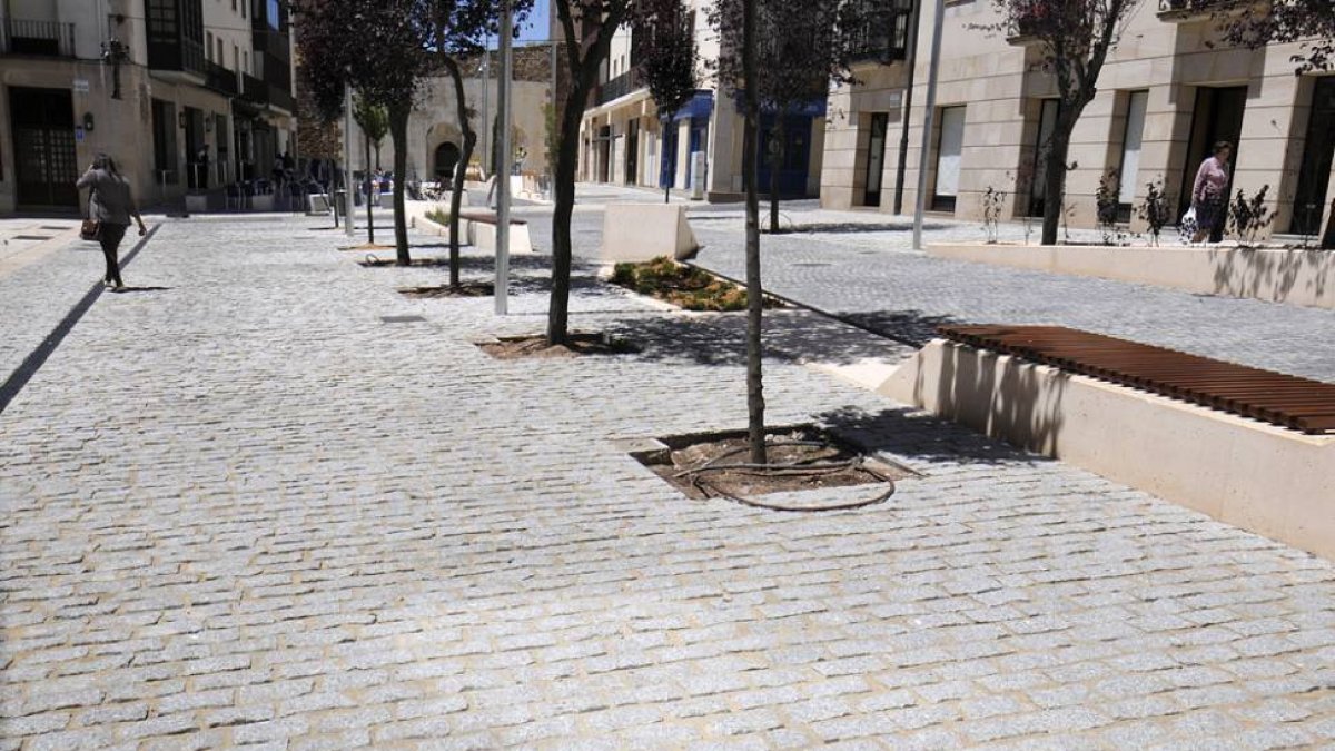 La plaza del Vergel.-VALENTÍN GUISANDE