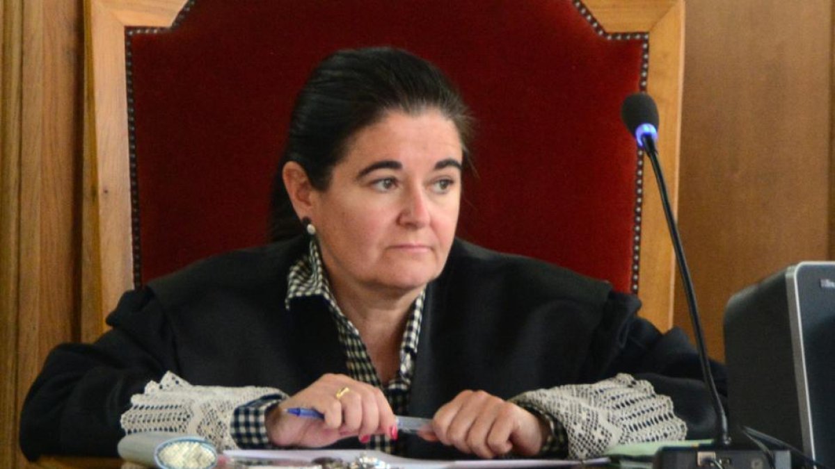La magistrada del Juzgado de lo Penal de Soria.-VALENTÍN GUISANDE