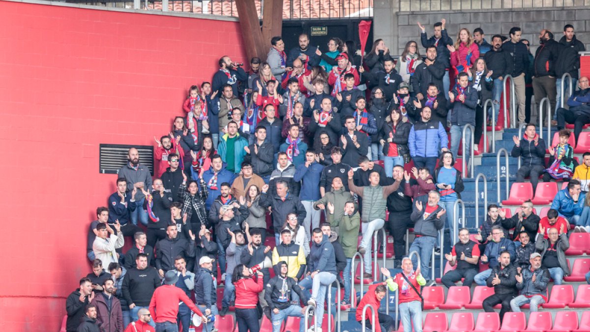 La Peña Numancia 2003 no seguirá perteneciendo a la Grada Epona. MARIO TEJEDOR