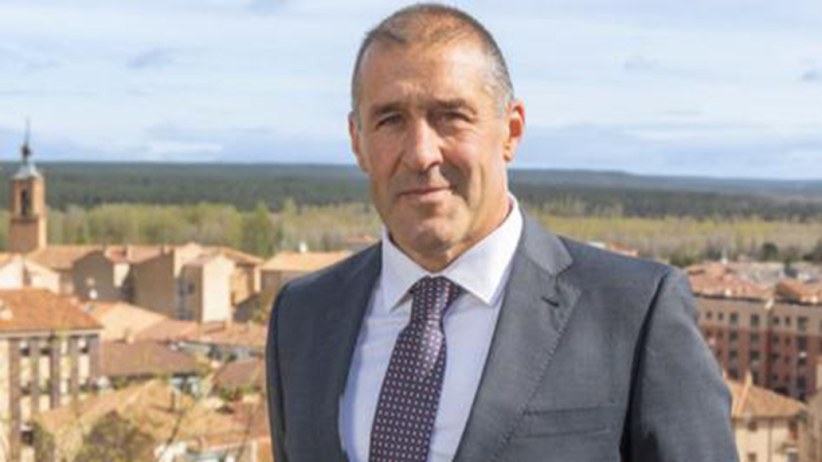 Santiago Garcia candidato del PP en Almazan. HDS