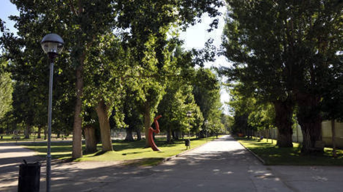 Parque de La Arboleda, donde ocurrieron los hechos. / VALENTÍN GUISANDE-