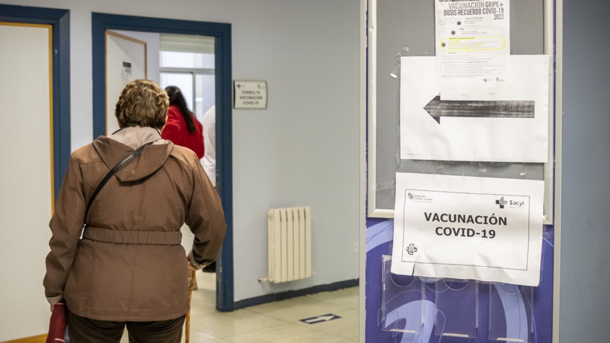 Despacho de vacunaciones esta semana en Soria.-GONZALO MONTESEGURO