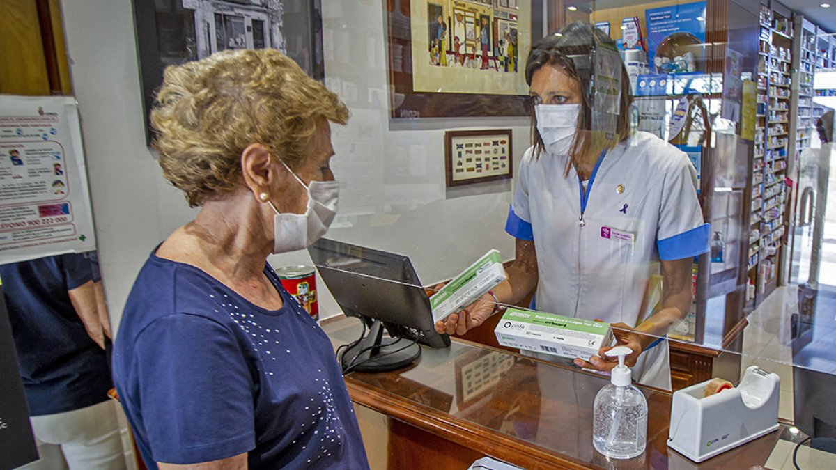 El gasto farmacéutico subió en 2021 un 4,2% en Soria. MARIO TEJEDOR