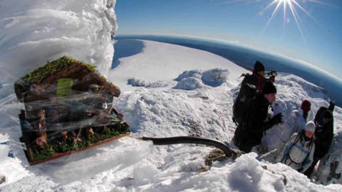 Imagen del tradicional Belén de Urbión. HDS