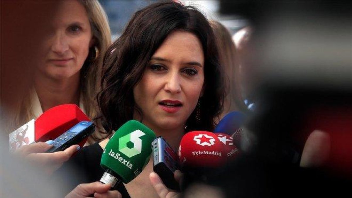 Isabel Díaz Ayuso, presidenta de la Comunidad de Madrid.-EFE / FERNANDO ALVARADO
