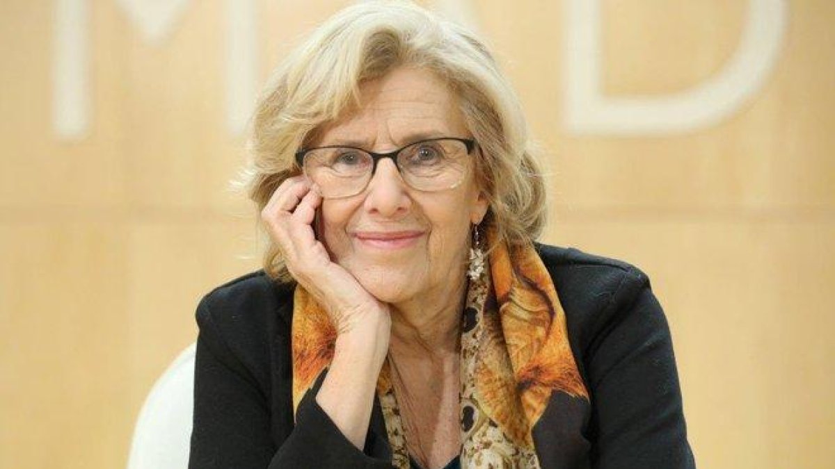 La exalcaldesa de Madrid Manuela Carmena.-