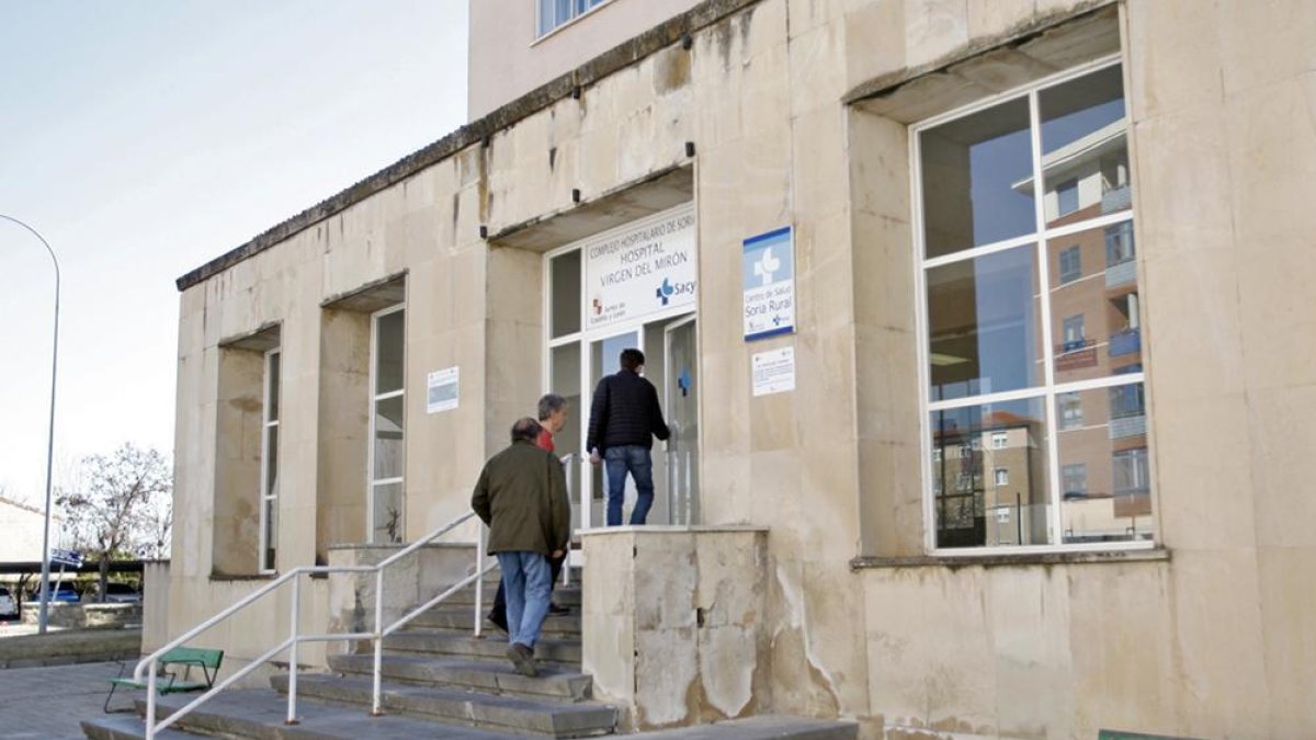 El cribado Covid a la comunidad de la Universidad de Valladolid en Soria se realizará en el hospital Virgen del Mirón. HDS