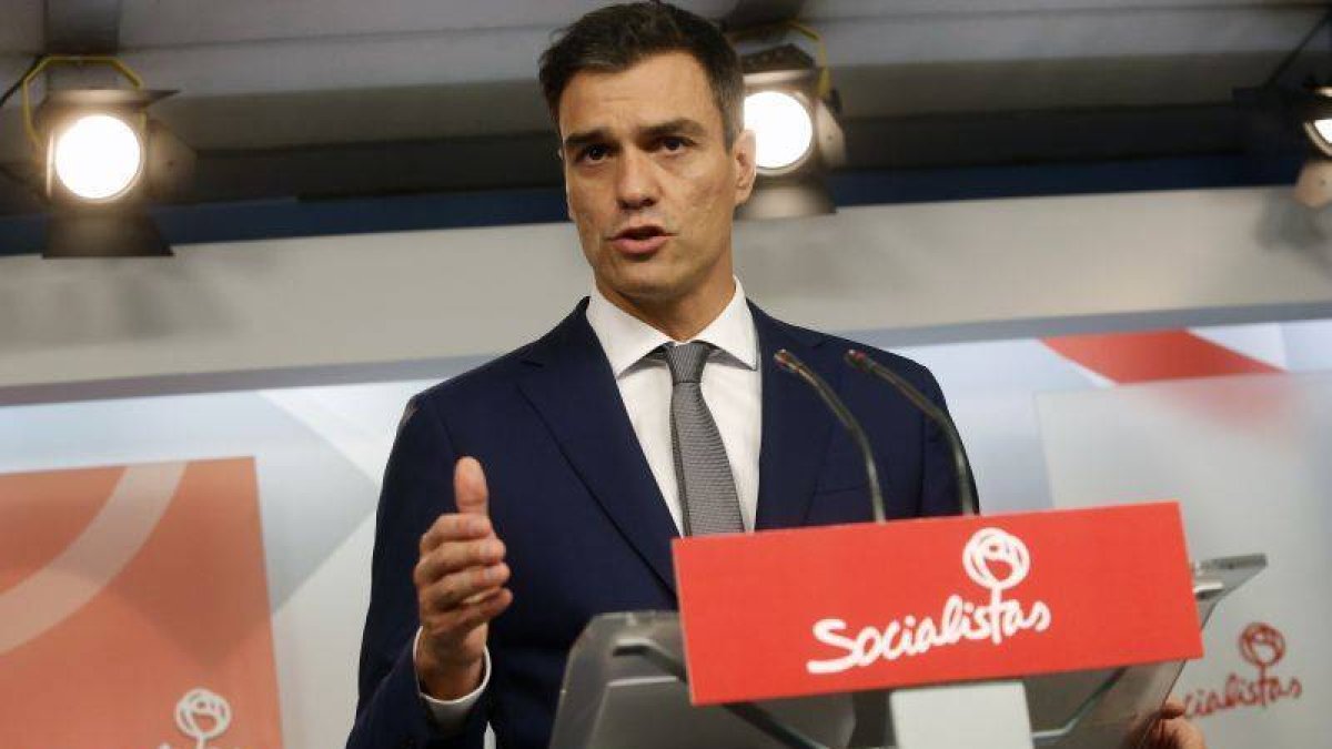 Pedro Sánchez.-Foto: JUAN MANUEL PRATS