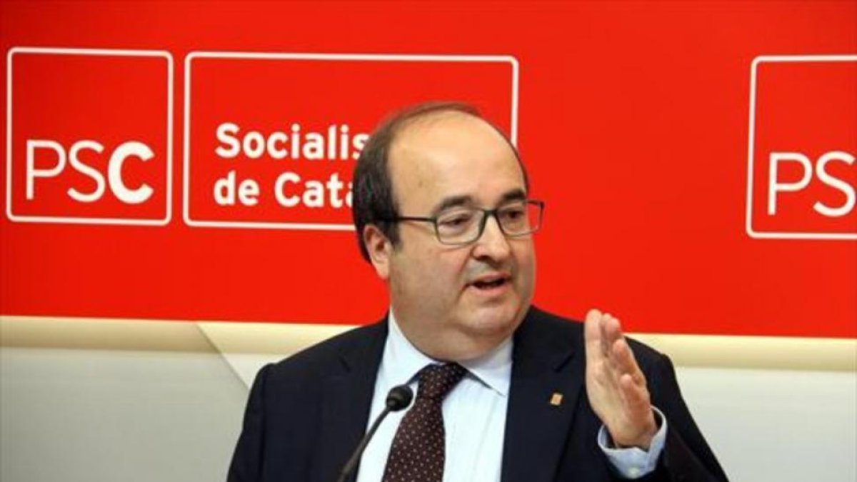 Miquel Iceta, líder del PSC-ACN