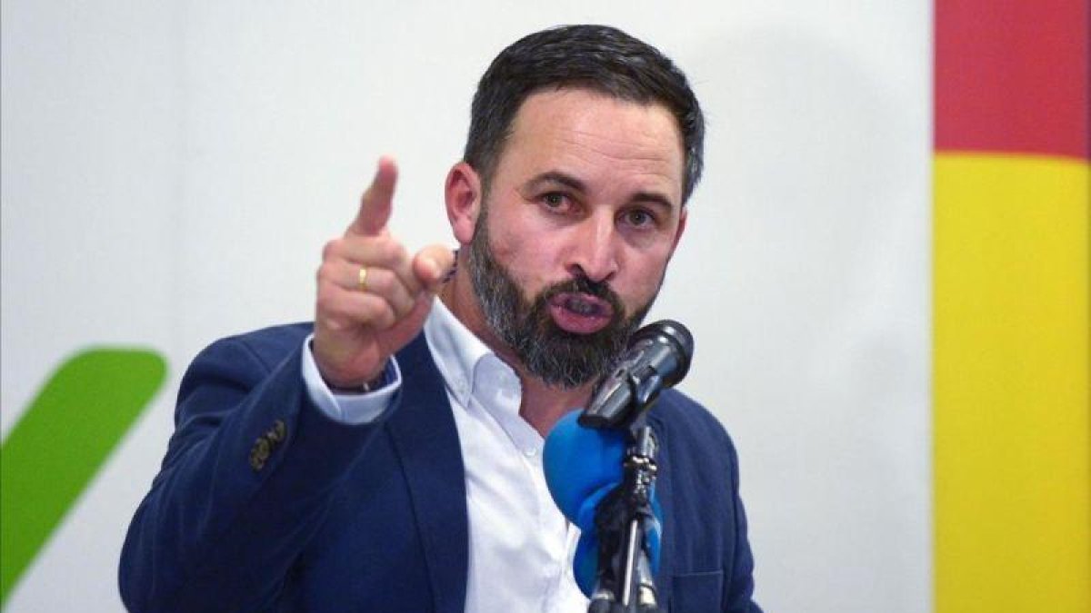 El líder de Vox, Santiago Abascal.-CRISTINA QUICLER (AFP)