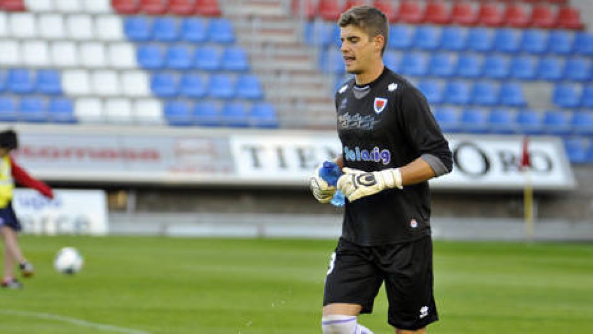 Raúl sólo ha encajado un gol en los cuatro partidos que lleva como titular. / Álvaro Martínez-