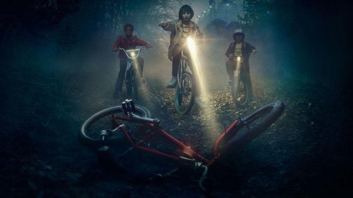 Imagen de la serie 'Stranger things', serie de la plataforma de televisión Netlix.-EL PERIÓDICO