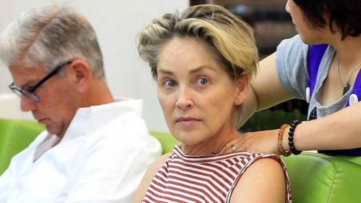 Sharon Stone el pasado mes de julio.-GAMR FAMEFLYNET PICTURES